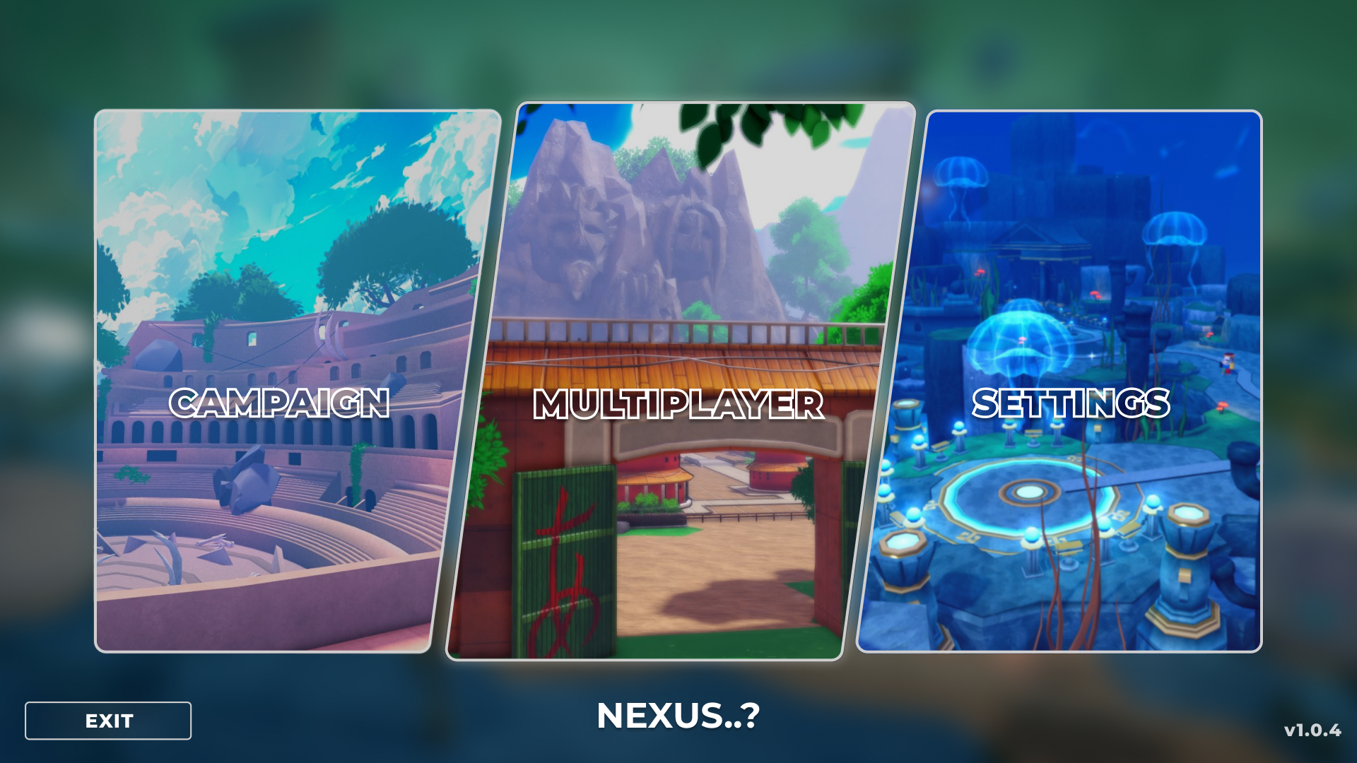3 cards UI