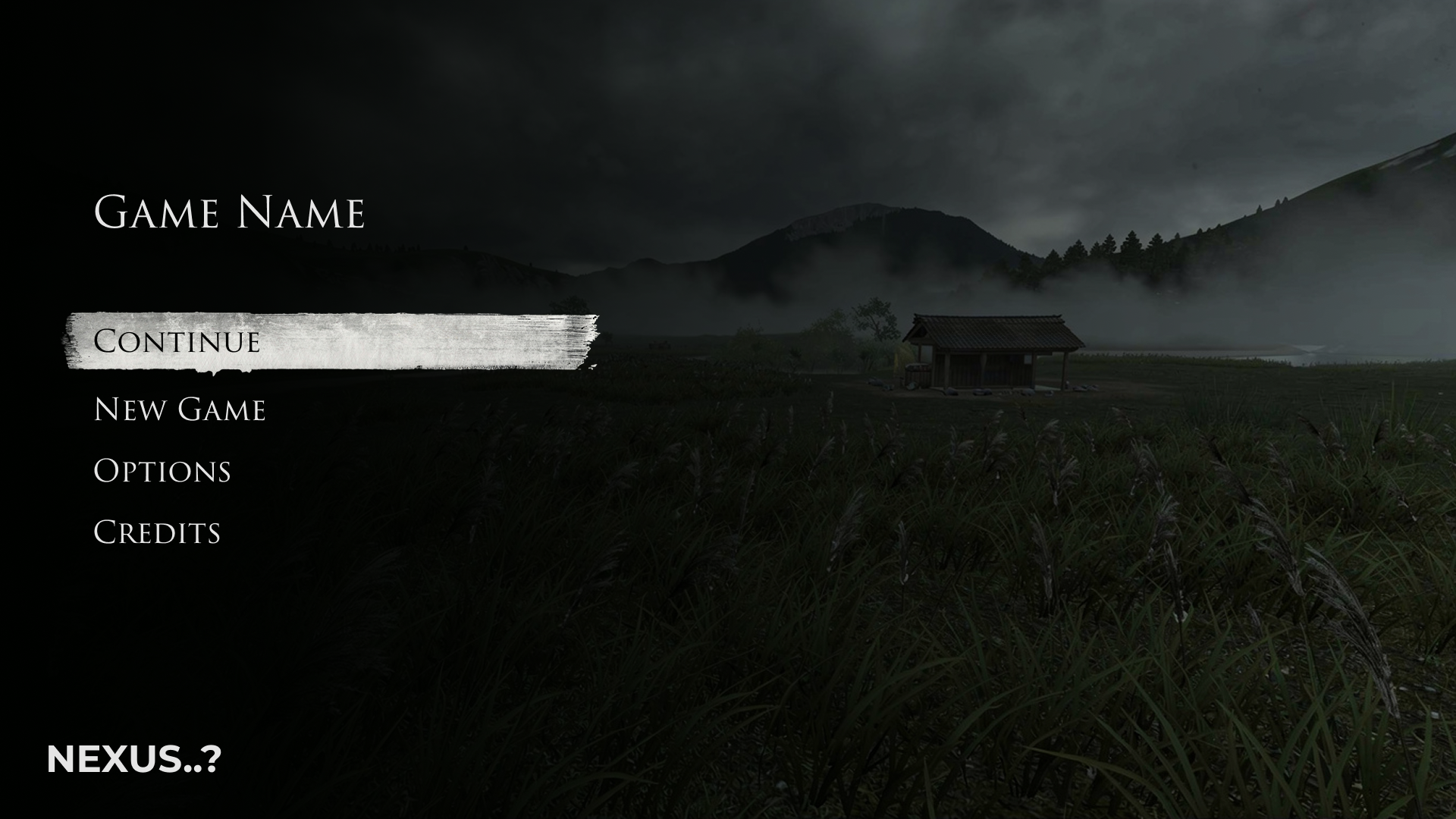 Assassin theme main menu