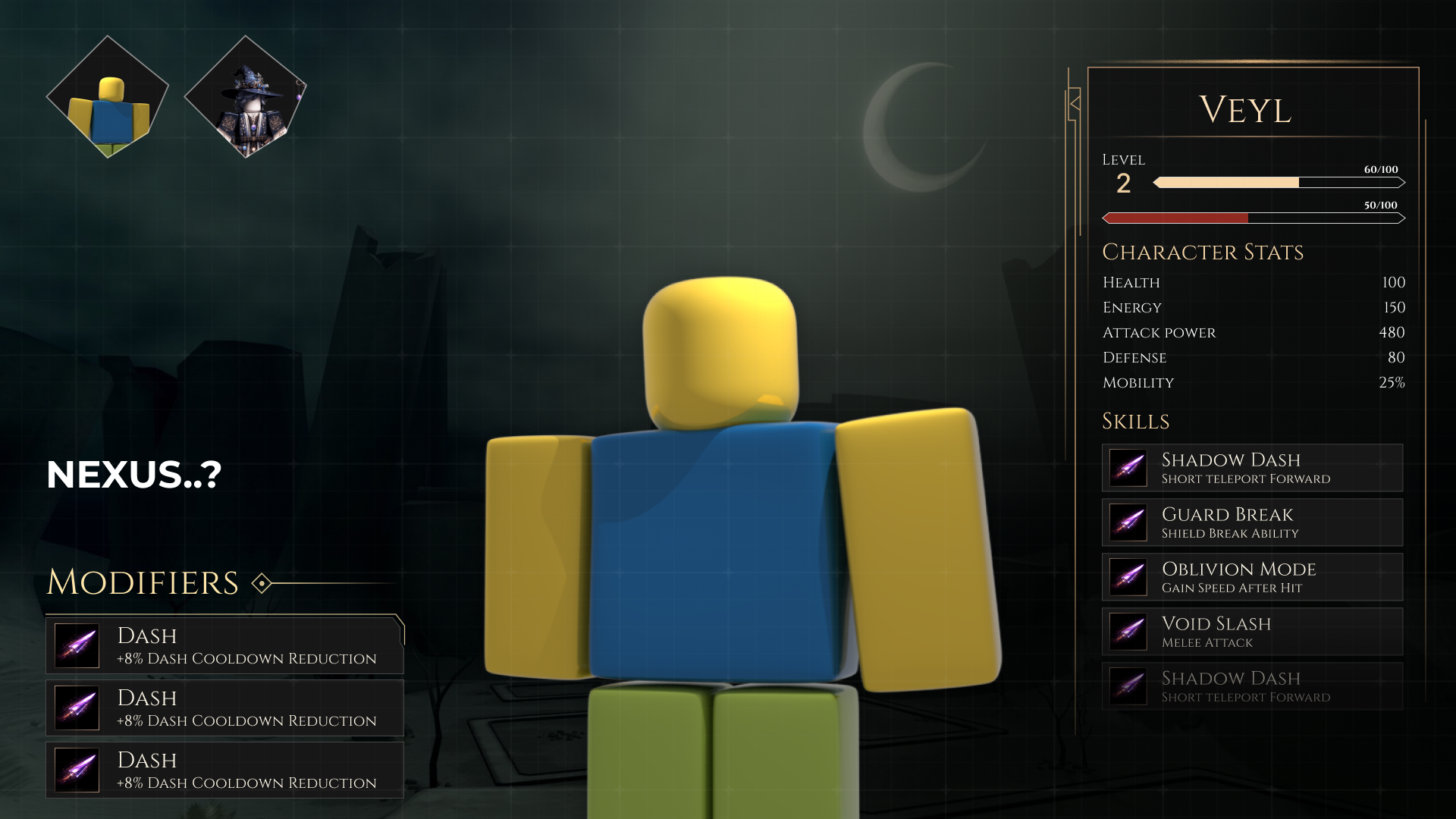 UI frame concept