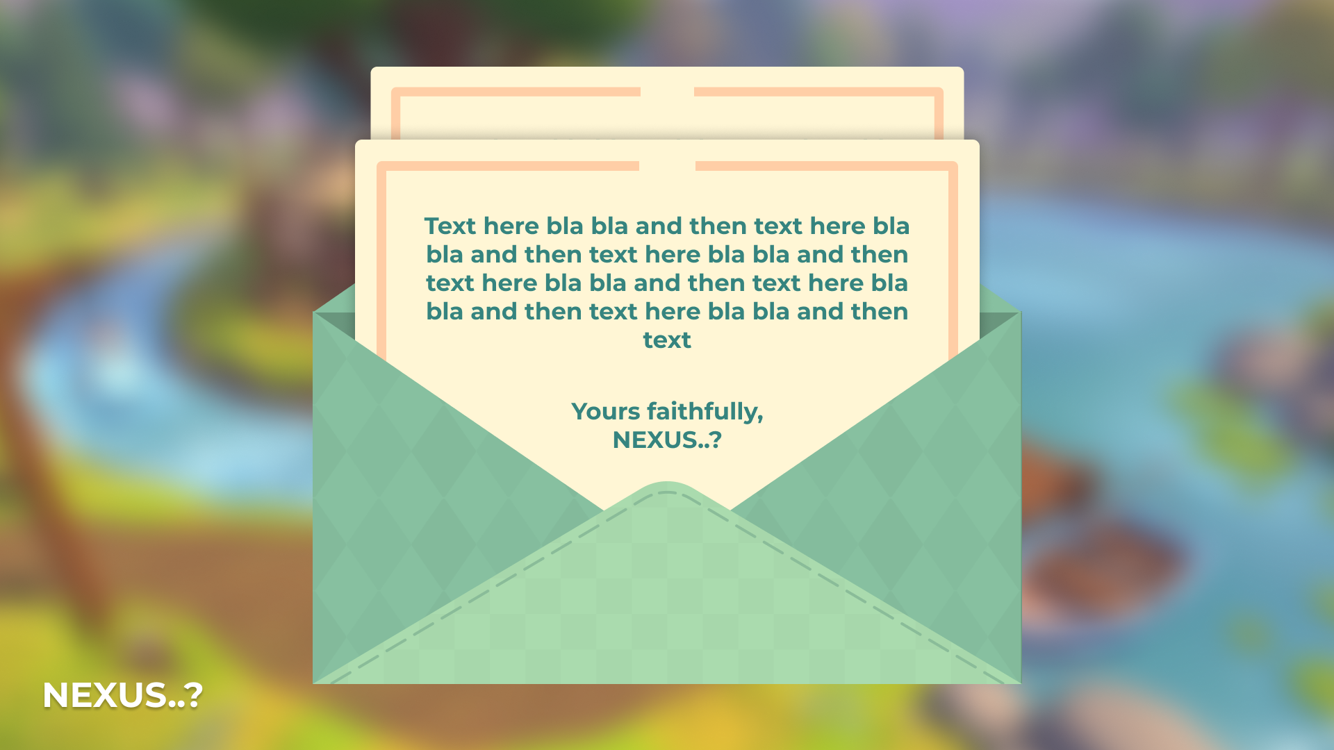 Letter UI